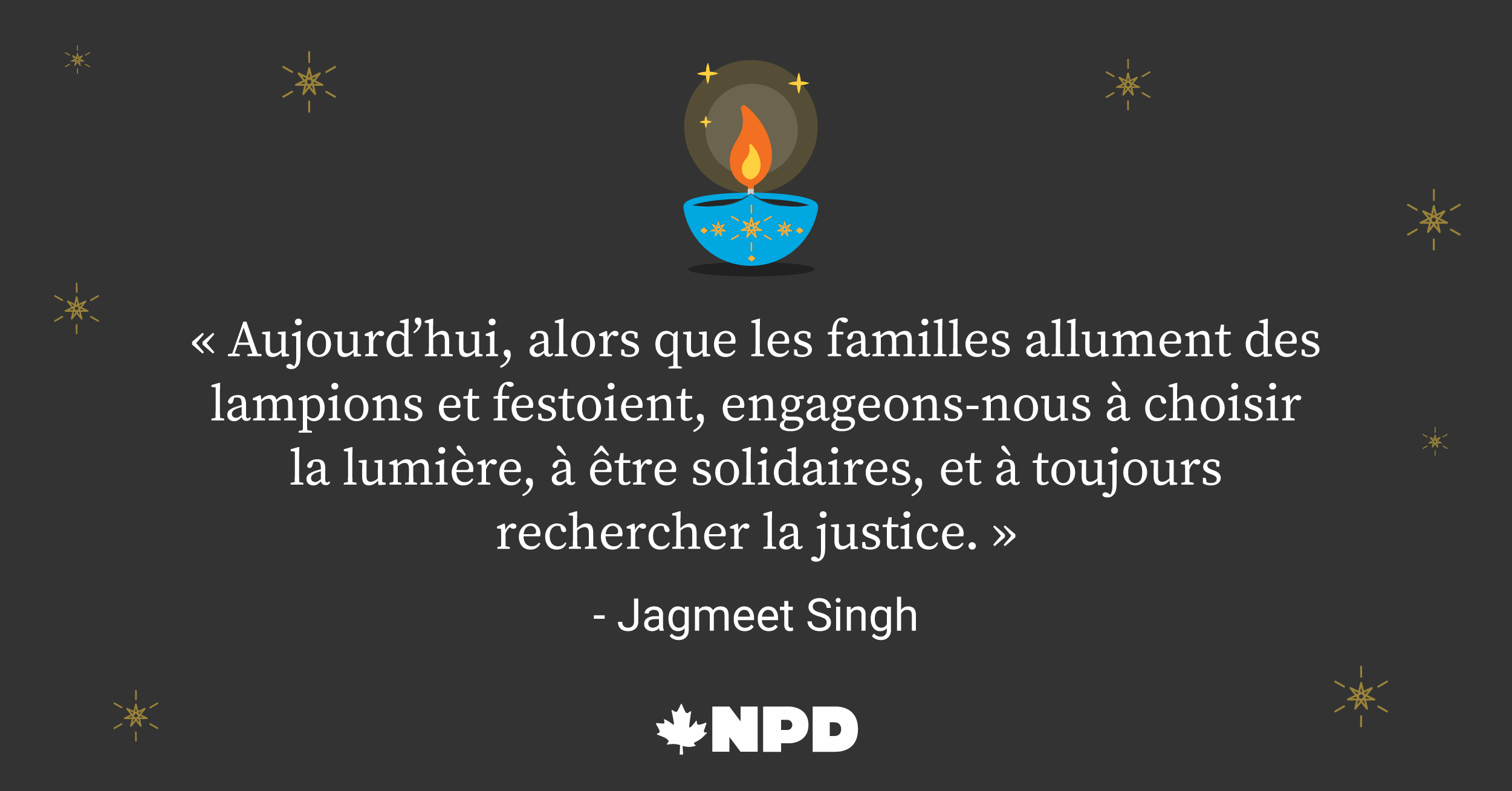 Déclaration du NPD à l’occasion de Diwali, Deepavali et Bandi Chhor